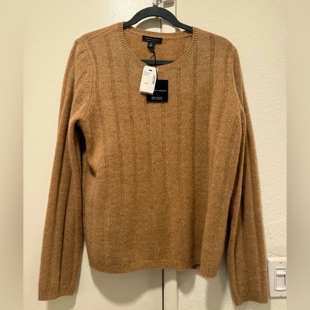 100% cashmere sweater new with tags